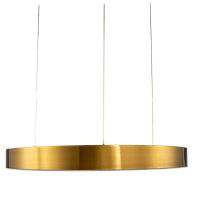 Светильник св/д Light Ring Horizontal Copper Gold 63W 3000К D100 латунь bl