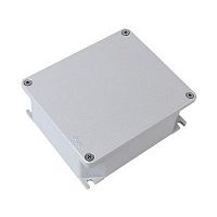 Коробка ответвительная алюминиевая окрашенная с силиконовым уплотнителем, tмон. И tэксп. = -60, IP66/IP67, RAL9006, 239х202х85мм DKC