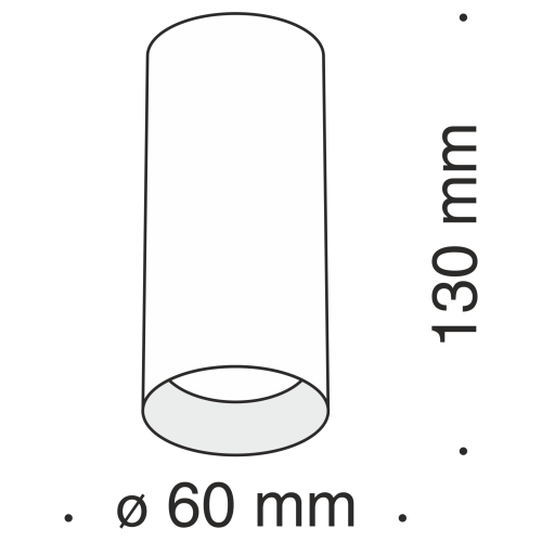 Потолочный светильник 1*GU10 50Вт Белый IP20 Focus C010CL-01W Technical фото 4