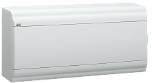 Корпус пластиковый ЩРН-П-18 модулей навесной белый/белая дверь IP41 PRIME IEK