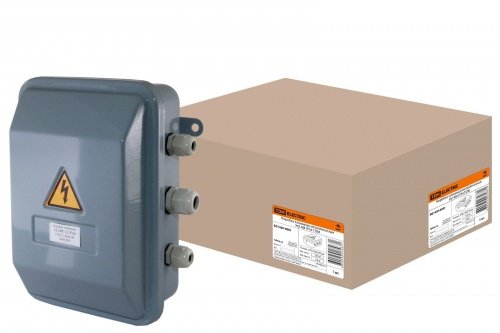 Коробка клеммная металлическая У-614М IP54 TDM фото 2