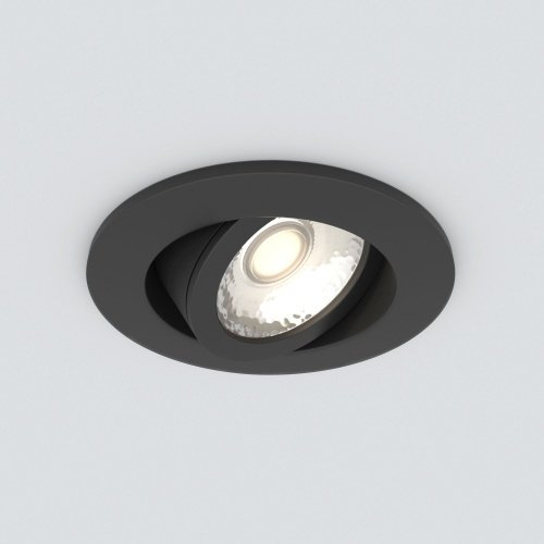 Встраиваемый точечный светильник 5Вт 4200К черный IP20 (a056031) Elektrostandard