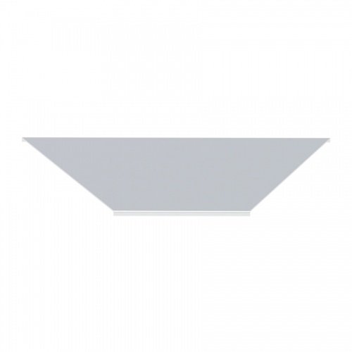 Крышка на угол 90 градусов горизонтальный лестничный усиленная 900 мм (2 мм) HDZ EKF