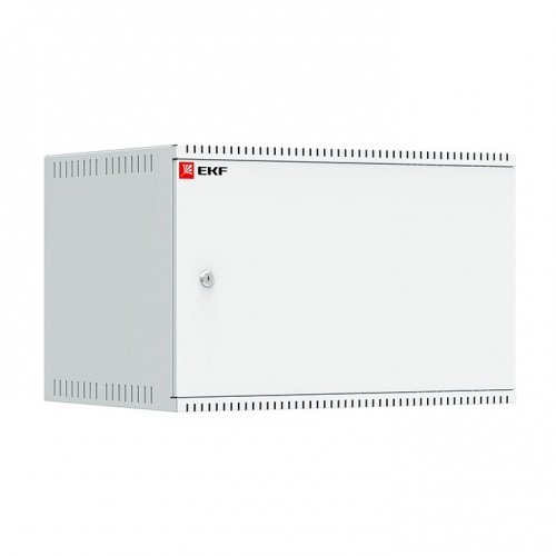 Шкаф телекоммуникационный настенный 6U (600х450) дверь металл, Astra серия PROxima EKF