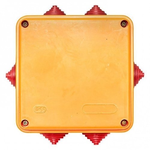 Коробка огнестойкая 100х100х50мм IP55, 3 двойных клеммника 1,5-2,5 мм2 EKF фото 3