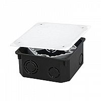 Коробка распределительная КМТ-010-022 для подштукатурного монтажа с клеммником и крышкой (107х107х50) PROxima EKF