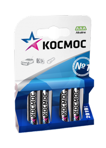 Элемент питания алкалиновый LR LR03 BP-4 блист. 4шт 