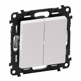 Valena LIFE Механизм выключателя СУ 2 кл. 10А белый IP20 Legrand