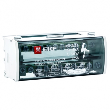 Шина нулевая в корпусе (2х11) PROxima EKF