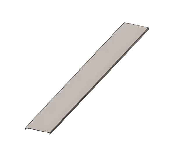 Крышка лотка замкового КЛЗ 100 УХЛ1, горячее цинкование, S0,8