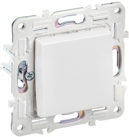 SKANDY Выключатель 1-клавишный 10А SK-V01W арктический белый IEK