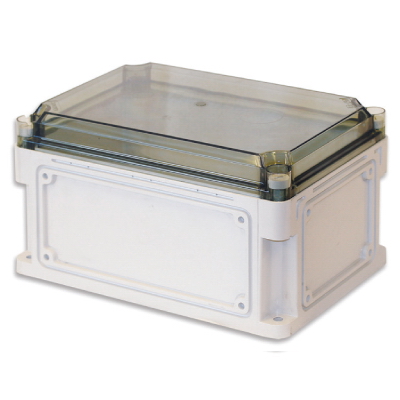 Корпус RAM box без МП 300х200х160 мм, с фланцами, прозрачная крышка высотой 35 мм, IP67 DKC