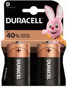 Элемент питания LR20/373 BL2 Duracell