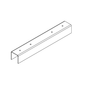 Канальный внутренний соединитель для СТРАТ профиля 41х41 (горячий цинк) Ostec