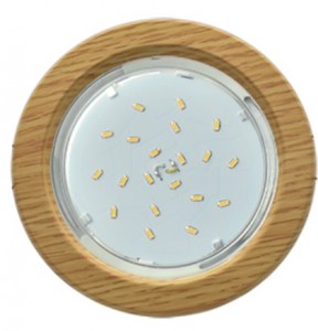 Св-к GX53 H4 дерево ясный дуб 38x106 Ecola