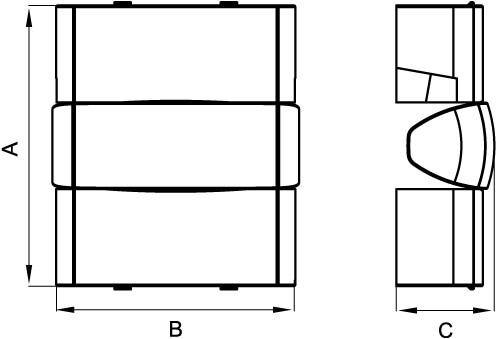 Угол внешний 110х50 мм, измен. черный DKC