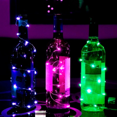 Гирлянда Роса 50 led IP65 на батарейках 5 метров Синий Giant4