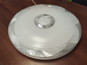 Светильник св/д 80W(5540lm) 2000/4000/6000K 495x450x85 пульт ДУ Smart77 Turbulence General