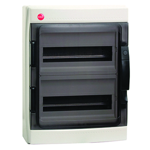 ЩРн-П-24, IP65, серый, с усиленным клеммным блоком 2х87308 DKC