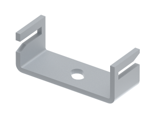 Держатель-скоба для плоского проводника до 40 мм, гор. цинк Ostec
