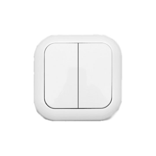 БелТИЗ Выключатель СУ 2 кл 6А белый IP20 Беларусь