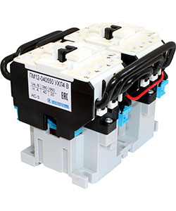 Пускатель электромагнитный ПМ12-040550 УХЛ4 В, 380В/50Гц, 2з, 40А, реверсивный, без реле, IP20 Электротехник