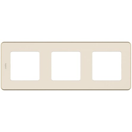 INSPIRIA Рамка горизонт/вертик 3 мест . слоновая кость IP20 Legrand