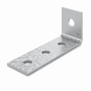 Пластина угловая 90 град. 4 отверстия 51 (горячий цинк) Ostec
