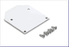 Donel Боковая глухая заглушка для профиля DN18526 Цвет: Серебро,Серия:DN8ALE