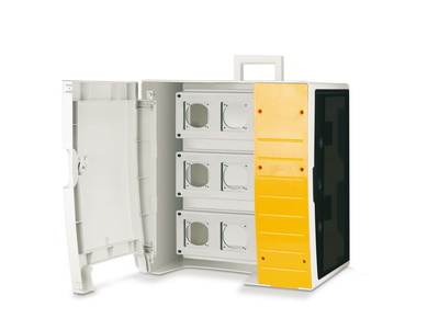 MBOX3 Корпус на 39 модулей и 9 постов с основанием 70х87 мм. DKC