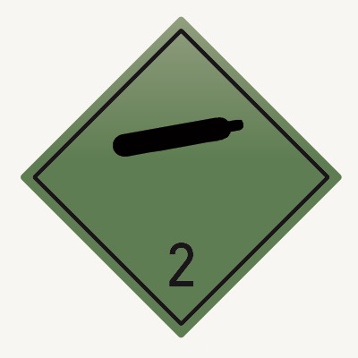 Знак для маркировки опасных грузов 2,1 "Невоспламеняющиеся, нетоксичные газы" 250х250 мм, пленка самоклеящаяся ГОСТ 19433-88 EKF Знак для маркировки опасных грузов 2,1 "Невоспламеняющиеся, нетоксичные газы" 250х250 мм, пленка самоклеящаяся ГОСТ 19433-88 EKF