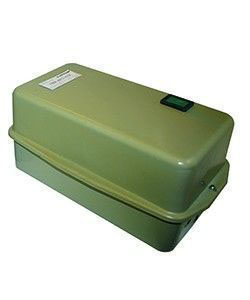 Пускатель электромагнитный ПМА-4210 У3 В, 220В, 2з+2р, 63А, нереверс., с реле 53,5-63,0А, в корпусе IP40, с кнопкой R (ЭТ) Электротехник