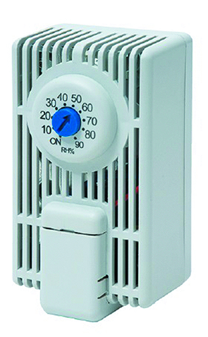 Гигростат с регулируемым диапазоном влажности 10…90%, переключающий контакт DKC