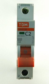 Выключатель автоматический ВА МОД ВА47-29 1П 2А 4,5кА С TDM