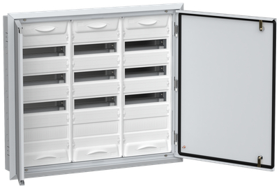 TITAN 5 Корпус мет. ЩРв-144 (3х48) 755х885х130 IP31 бел IEK