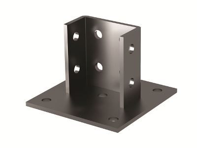 Усиленное крепление к потолку для двойного С-образного профиля 41х41, горячеоцинкованное DKC