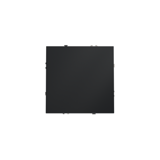 Перекрестный переключатель встраиваемый Voltum S70 одноклавишный 10А, (графит)