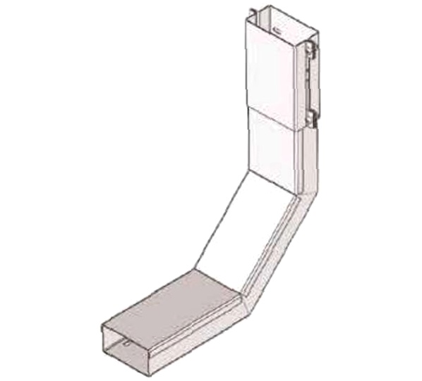 Короб для поворота трассы вверх на 90 У1107 50х50-90 У3, краска, S1,0