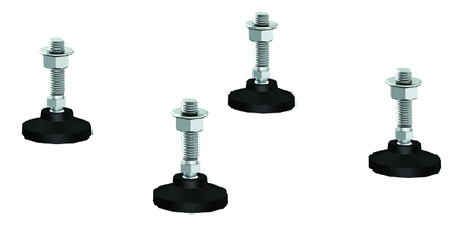 Ножки регулируемые для напольных 19" IT-корпусов ДКС серии CQE, М12 x 50мм, 4шт DKC