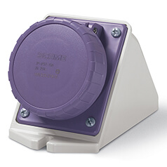 Розетка настенная 20-25В, 16А, 2П, 50Гц 60Гц IP 66/67 DKC