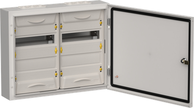 TITAN 5 Корпус мет. ЩРн-48 (2х24) 460х570х140 IP54 сер IEK