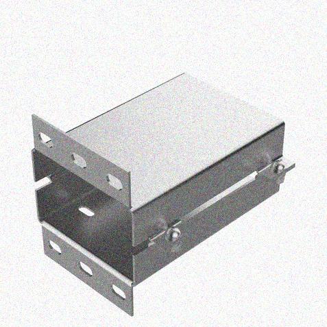 Лоток присоединительный ЛПС 100х65 УХЛ1 горячее цинкование, S2,0