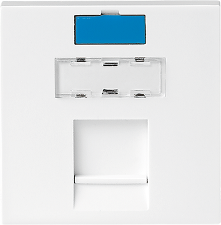 Variant+ Накладка  СУ компьютерная со шторкой . белый IP20 ABB