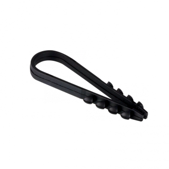 Дюбель-хомут для круглого кабеля (11-18мм) черный (50шт) PROxima EKF