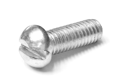 Винт с плоским шлицем М6х20, нержавеющая сталь AISI 316L DKC