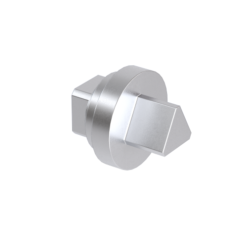 Личинка замка, для малой ручки, под ключ треугольного профиля 7мм DKC