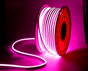 Неон гибкий 12V 9W/m IP67 50м RGB цена/м сеч8х18 General