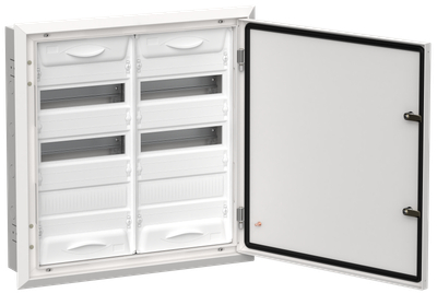 TITAN 5 Корпус мет. ЩРв-72 (2х36) 630х625х130 IP31 бел IEK