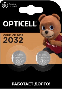 Элемент питания Specialty CR2032 BL2 Opticell