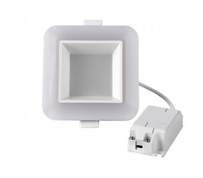 Светильник встр. св/д даунлайт 9W(700lm) 6500К, 85х85 IP40 General